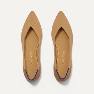 BRAND NEW Rothy’s The Point Camel Flats